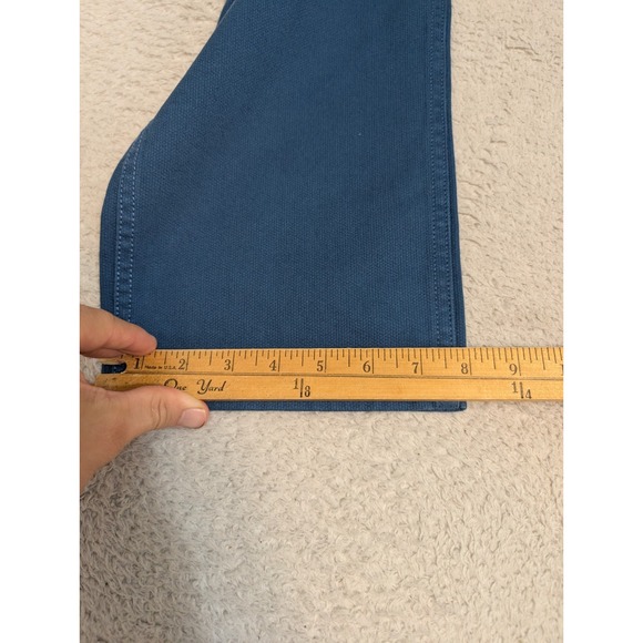 NEW J Crew Jeans Mens 36x30 Blue Wash The Sutton Straight Fit - Picture 8 of 9